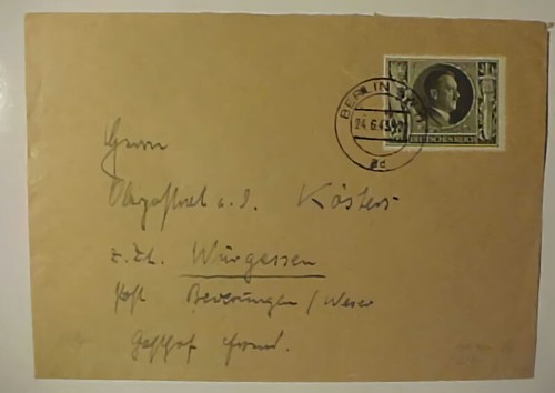 Germania 1943 849 cat - germania, #849