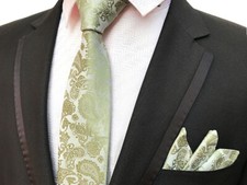 Cravatta Foulard Verde Chiaro