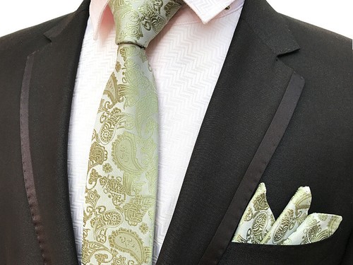 Cravatta foulard verde - foulard,