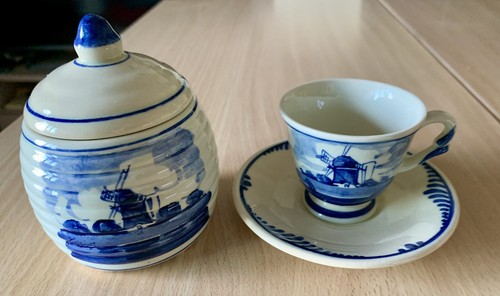 Ceramica delft zuccheriera - ceramica,