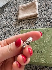 anello in argento 925 Gucci