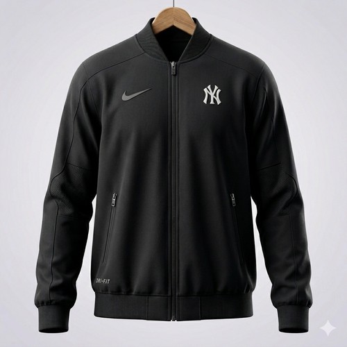 Nike yankees giacca - ny, nera