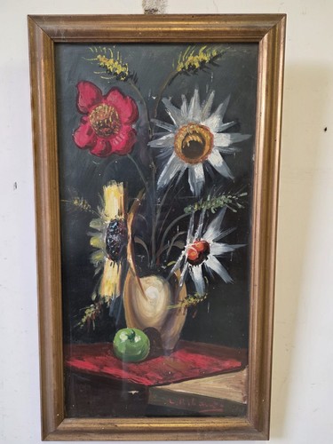 Dipinto olio tela - su,