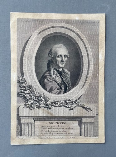 Portrait niccolo piccinni - niccolo,