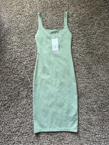 Abito body midi - zara, con