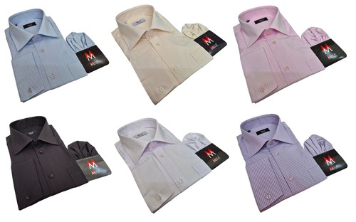 Camicia uomo righe manica - uomo,