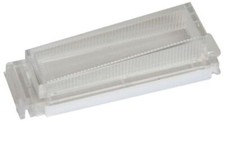 TASTO PORTANOME TRASPARENTE PER TARGA PULSANTIERA CITOFONICA 2100 ELVOX R040 NEW