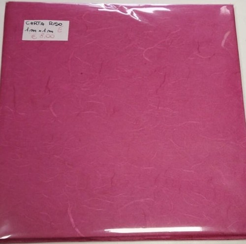 Carta riso 1m fucsia - carta,