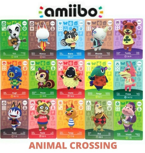 Carte amiibo animal crossing - amiibo,