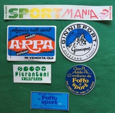 Adesivi Sticker vintage NEGOZI SPORT