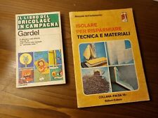 Lotto 2 libri BRICOLAGE CAMPAGNA FAI DA TE ARCHITETTURA DESIGN LEGNO CASA ISOLAR