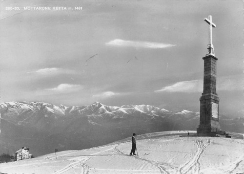 Cartolina mottarone vetta - cartolina,