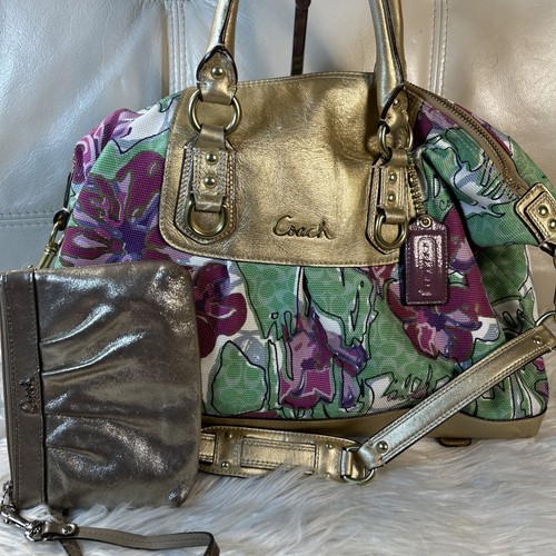 Borsa coach marsupio fiori - borsa,