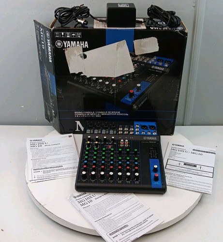 Mixer stereo yamaha mg10 - mixer,
