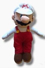 PELUCHE PLUSH NINTENDO SUPER MARIO ALL STAR COLLECTION FIRE MARIO 34 CENTIMETRI