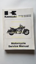 Kawasaki Vulcan 1500 Drifter 1999 manuale officina originale INGLESE shop manual