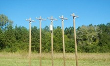 Set pali elettrici scala HO 30