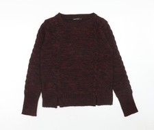 Maglione pullover rosso donna