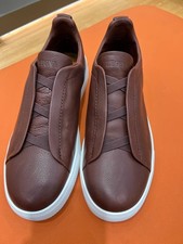 Sneaker seconda pelle tripla