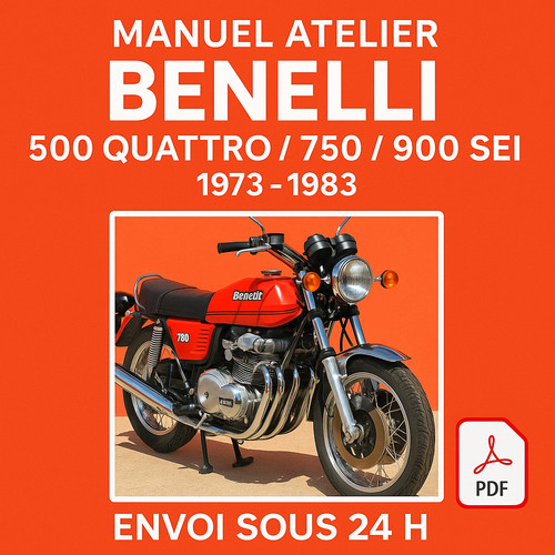 Manuel atelier benelli - benelli, 500