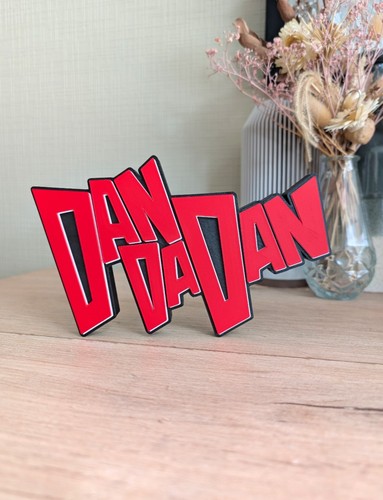 Logo dandadan enseigne - 3d,