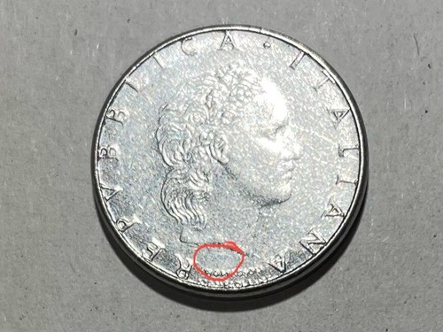 Rarissima moneta coin lire - moneta, 50