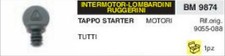 TAPPO STARTER ANTICIPO MOTORI