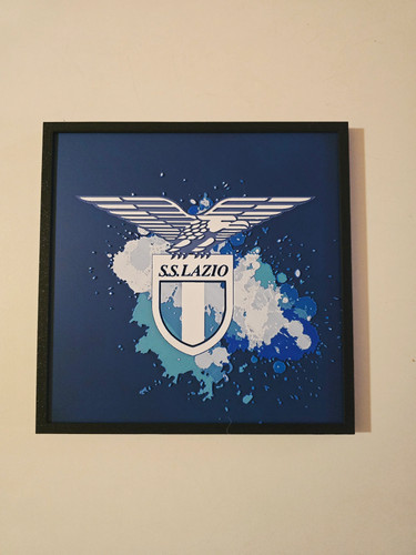 Quadro lazio con logo - 3d,