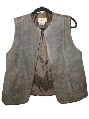 Astor gilet vintage pelle - gilet,