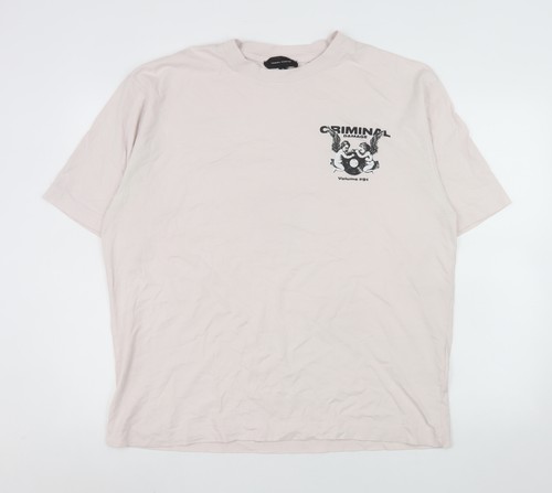 Criminal damage men beige - criminal,