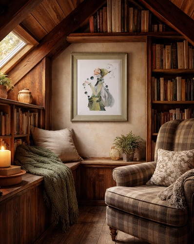 Olga sugden framed signed - olga,