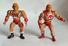 Masters of  the Universe -  Lotto 2 personaggi He-Man- Mattel vintage MOTU