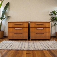 Coppia comodini in teak mcm