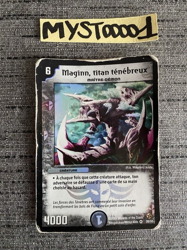 Carte duel masters maginn - duel,