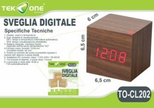 Sveglia orologio led tekone - orologio,