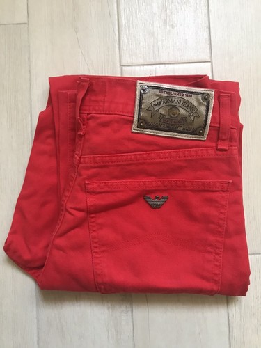 Armani jeans vintage rossi - vintage,