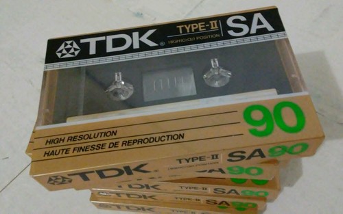 Nastro audiocassetta tdk 90 - nastro,