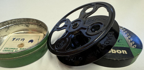 Antique royal tin columbian - royal,