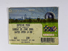 Depeche Mode Ticket Wireless