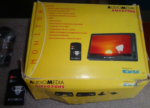 Audiomedia amv070hs display - audiomedia,