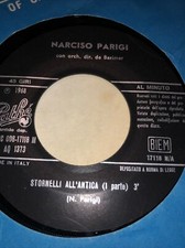 narciso parigi 45rpm stornelli