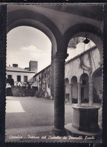 Cartolina certaldo interno - cartolina,