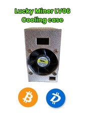 Lucky Miner LV06 Cooling Case raffreddamento upgrade per fan 60/80mm fino-15°C!!