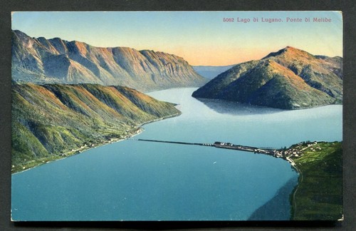 Ch021 cartolina lago - ,