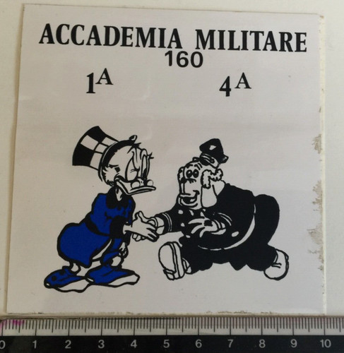 Adesivo stickers accademia - adesivo,