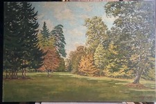 ::PARCO AUTUNNO DIPINTO OLIO