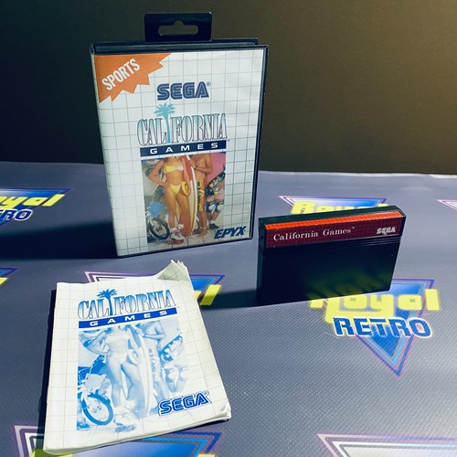 California games sega - california, master