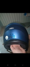 CASCO JET HJC i30 con Visiera Parasole. Nuovo - Colore Blu Metal