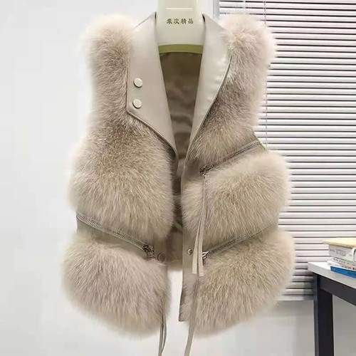 Gilet pelliccia sintetica - gilet,