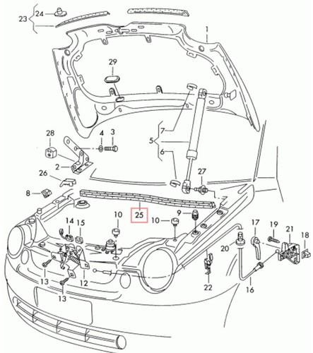 Guarnizione lupo gti fsi - guarnizione,